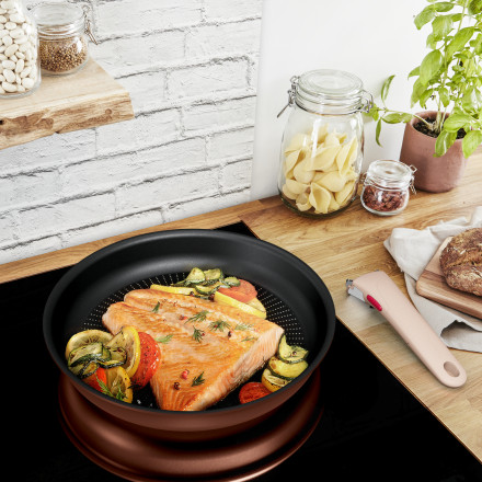 Pannide komplekt + Käepide Tefal Ingenio Eco Respect 22/26 cm