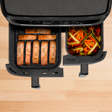Gruzdintuvė Tefal Dual Easy Fry XXL