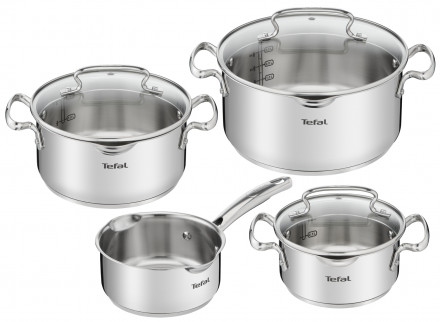 DUETTO+ 7 PC SET SAUCEPAN 16 CM STEWPOTS 16/20/24+LID