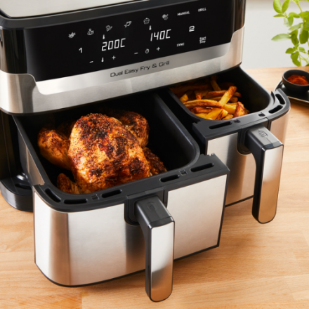 Gruzdintuvė Tefal Dual Easy Fry & Grill