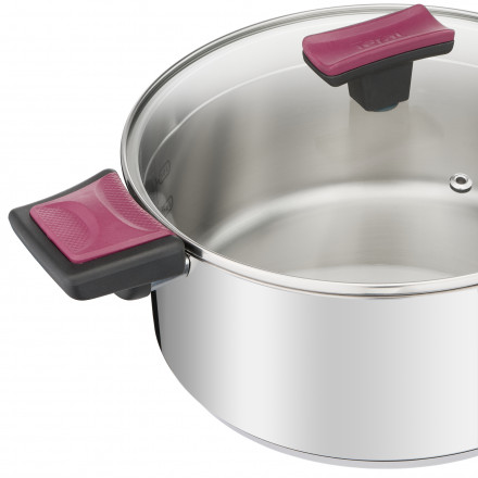 Puodų rinkinys Tefal Cook & Clip 10 dalių